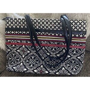 vera bradley women Solid Bottom Tote Handbag